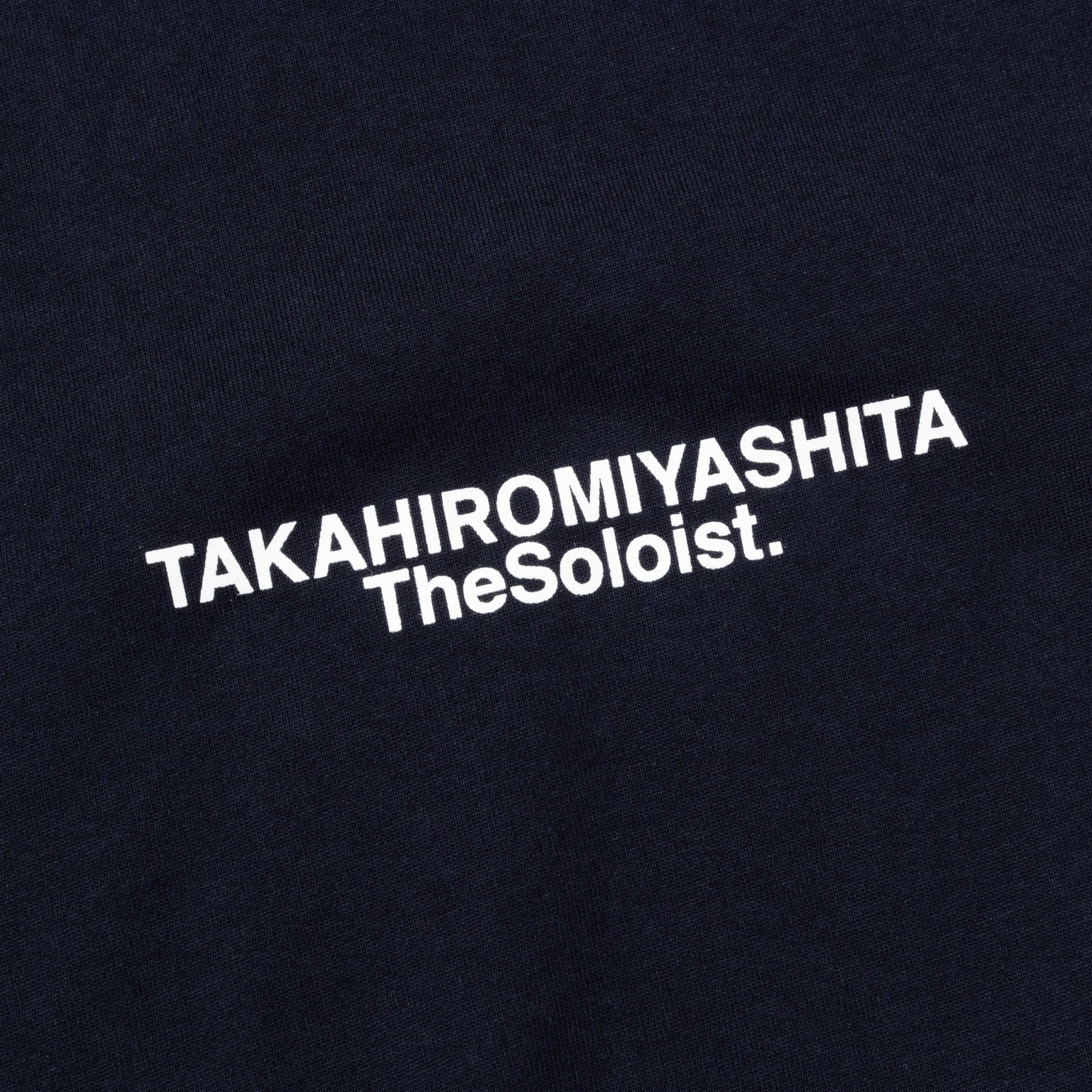 半袖 コットン Tシャツ TAKAHIROMIYASHITATheSoloist. SS24 ネイビー レギュラーフィット 4