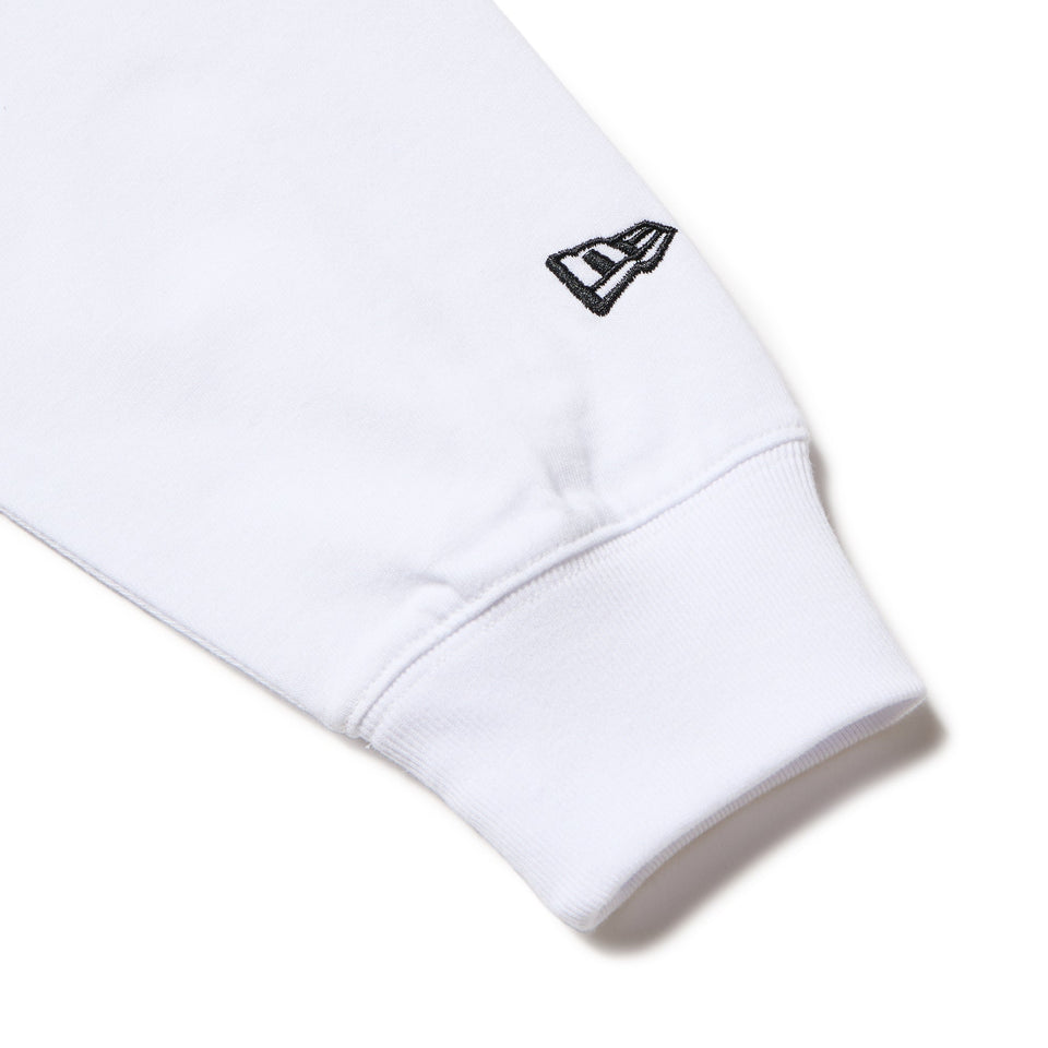 長袖 オーバーサイズド コットン Tシャツ TARO OKAMOTO 岡本太郎 太陽の塔 ホワイト - 14683927 - S | NEW ERA ニューエラ公式オンラインストア