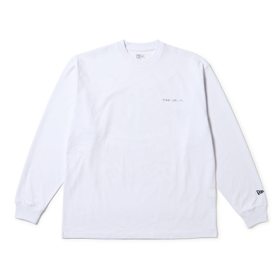 長袖 オーバーサイズド コットン Tシャツ TARO OKAMOTO 岡本太郎 太陽