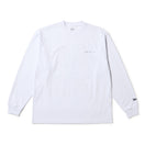 長袖 オーバーサイズド コットン Tシャツ TARO OKAMOTO 岡本太郎 太陽の塔 ホワイト - 14683927 - S | NEW ERA ニューエラ公式オンラインストア