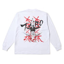 長袖 オーバーサイズド コットン Tシャツ TARO OKAMOTO 岡本太郎 太陽の塔 ホワイト - 14683927 - S | NEW ERA ニューエラ公式オンラインストア