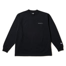 長袖 オーバーサイズド コットン Tシャツ TARO OKAMOTO 岡本太郎 太陽の塔 ブラック - 14683928 - S | NEW ERA ニューエラ公式オンラインストア