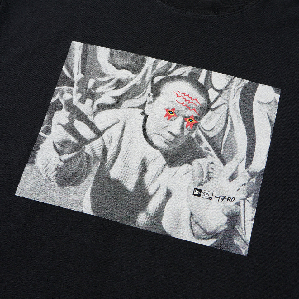 長袖 レギュラーフィット コットン Tシャツ TARO OKAMOTO 岡本