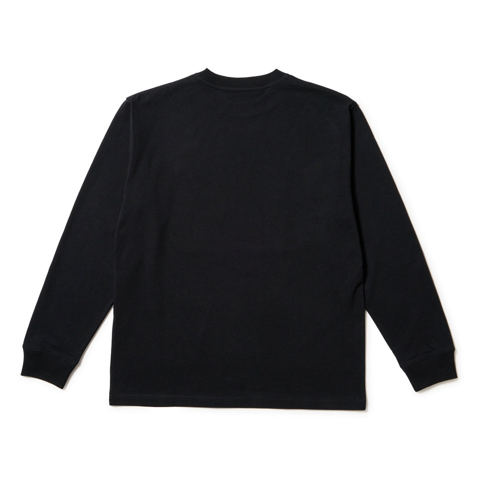 長袖 レギュラーフィット コットン Tシャツ TARO OKAMOTO 岡本太郎 フォト ブラック - 14683930 - S | NEW ERA ニューエラ公式オンラインストア