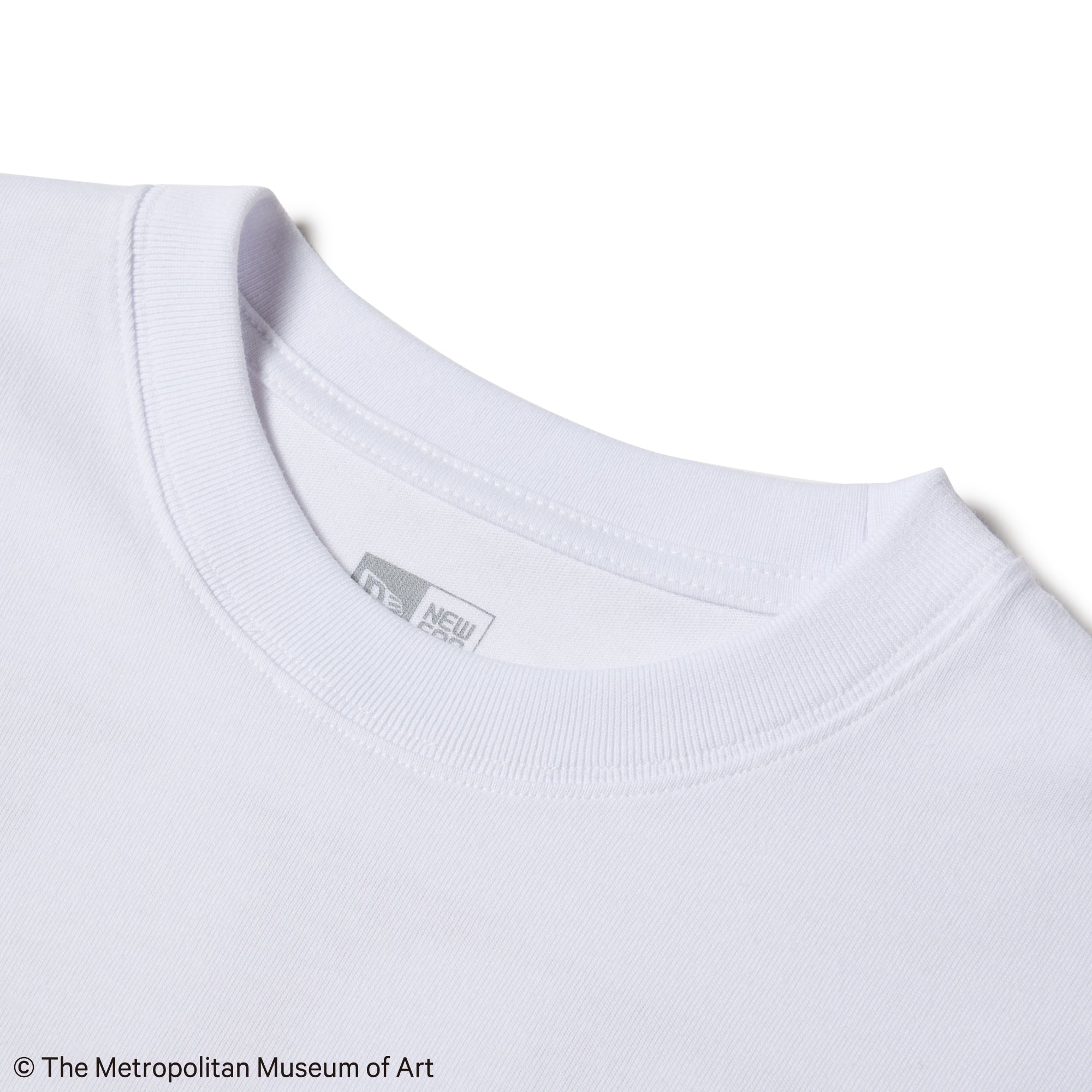 半袖 オーバーサイズド コットン Tシャツ The Met ホワイト 6