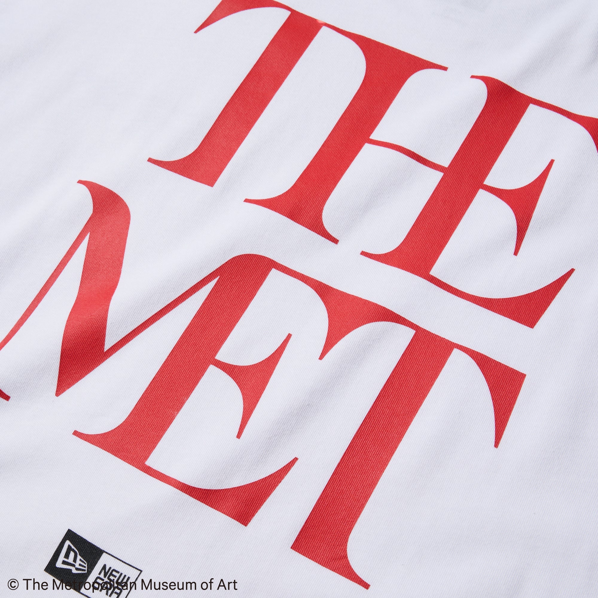 半袖 オーバーサイズド コットン Tシャツ The Met ホワイト 2