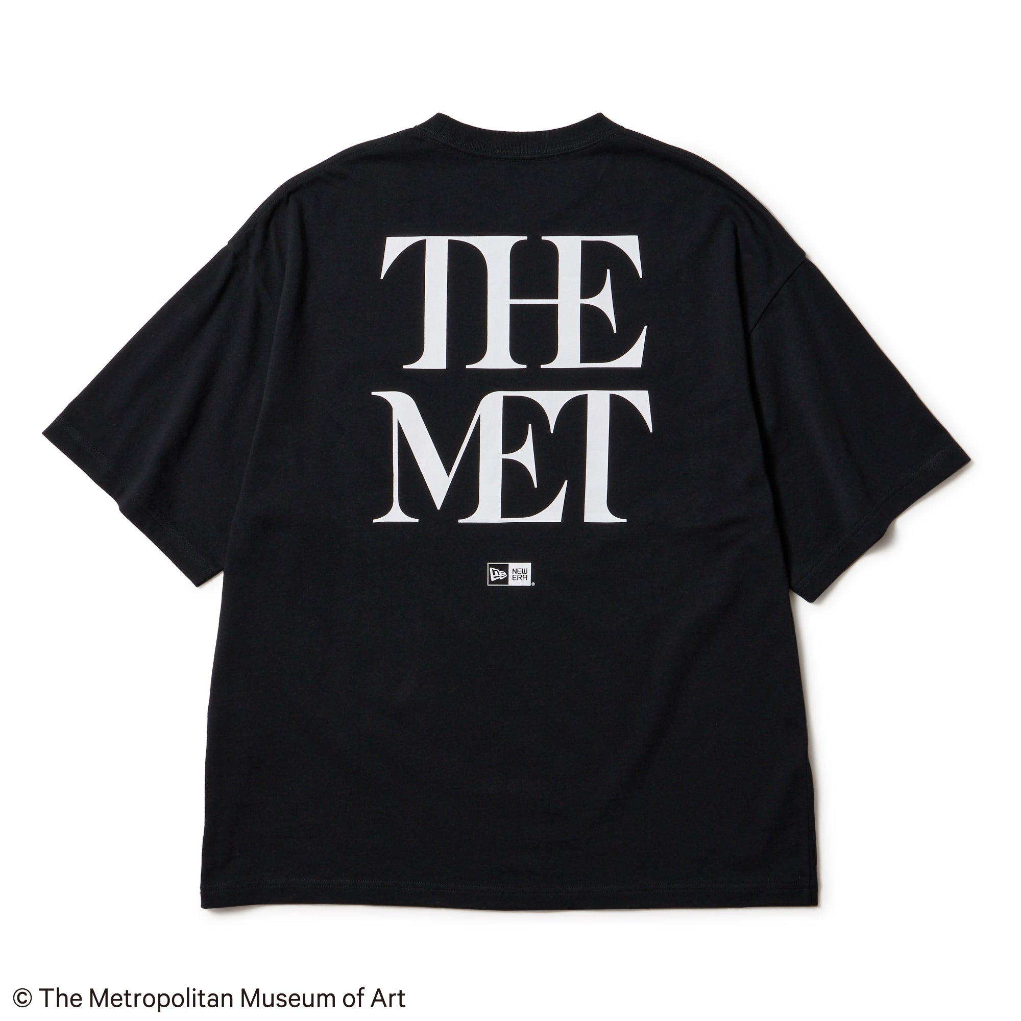 半袖 オーバーサイズド コットン Tシャツ The Met ブラック 5