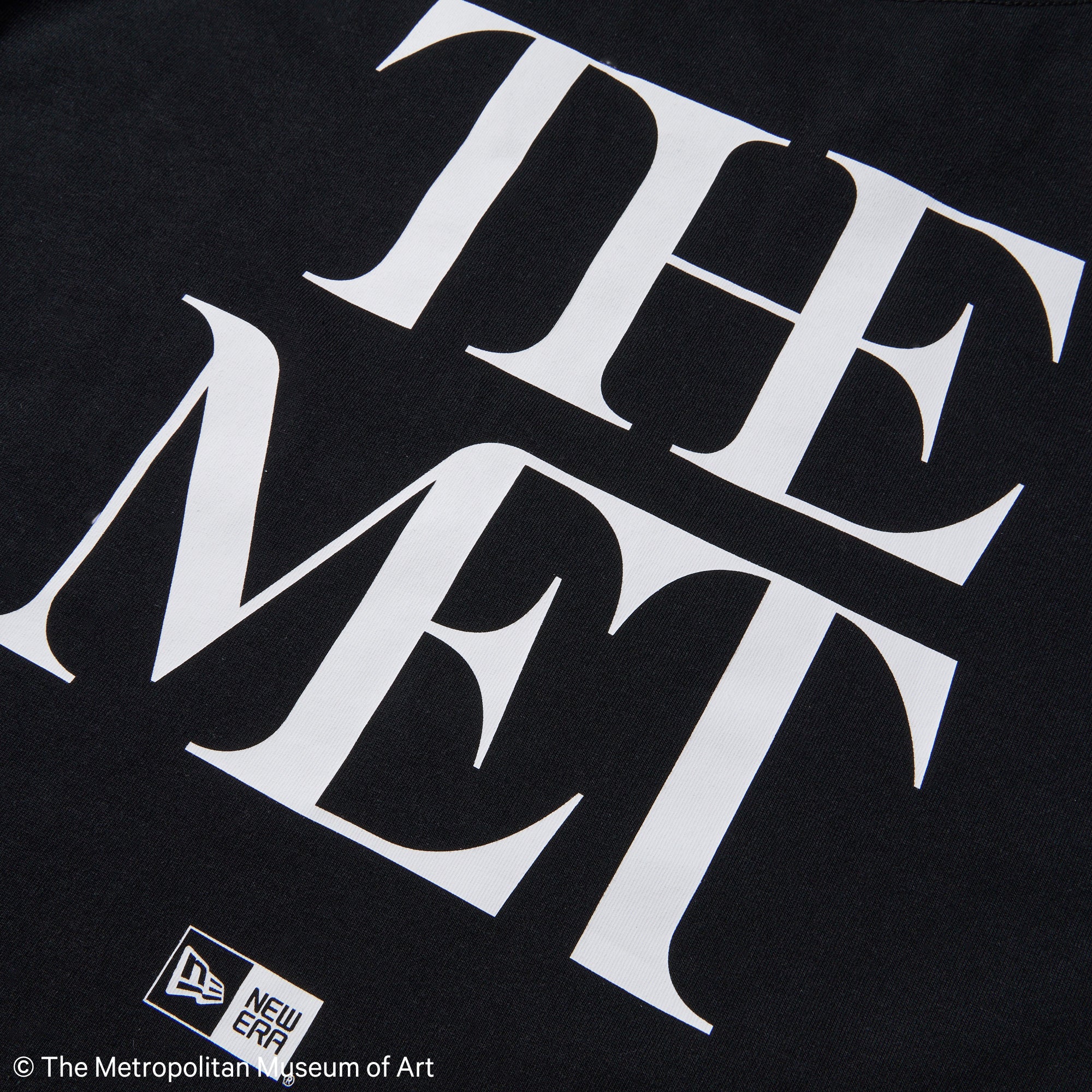 半袖 オーバーサイズド コットン Tシャツ The Met ブラック 2