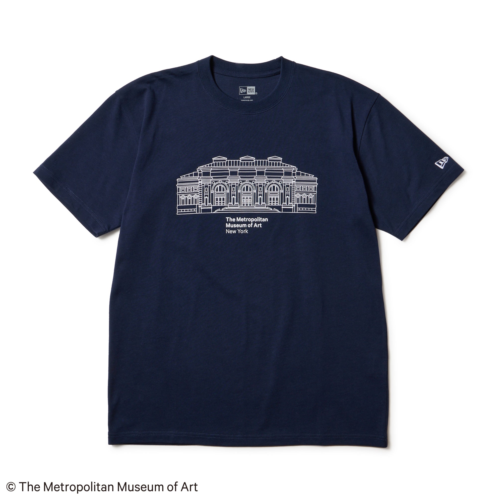 半袖 コットン Tシャツ The Met ミュージアム ネイビー