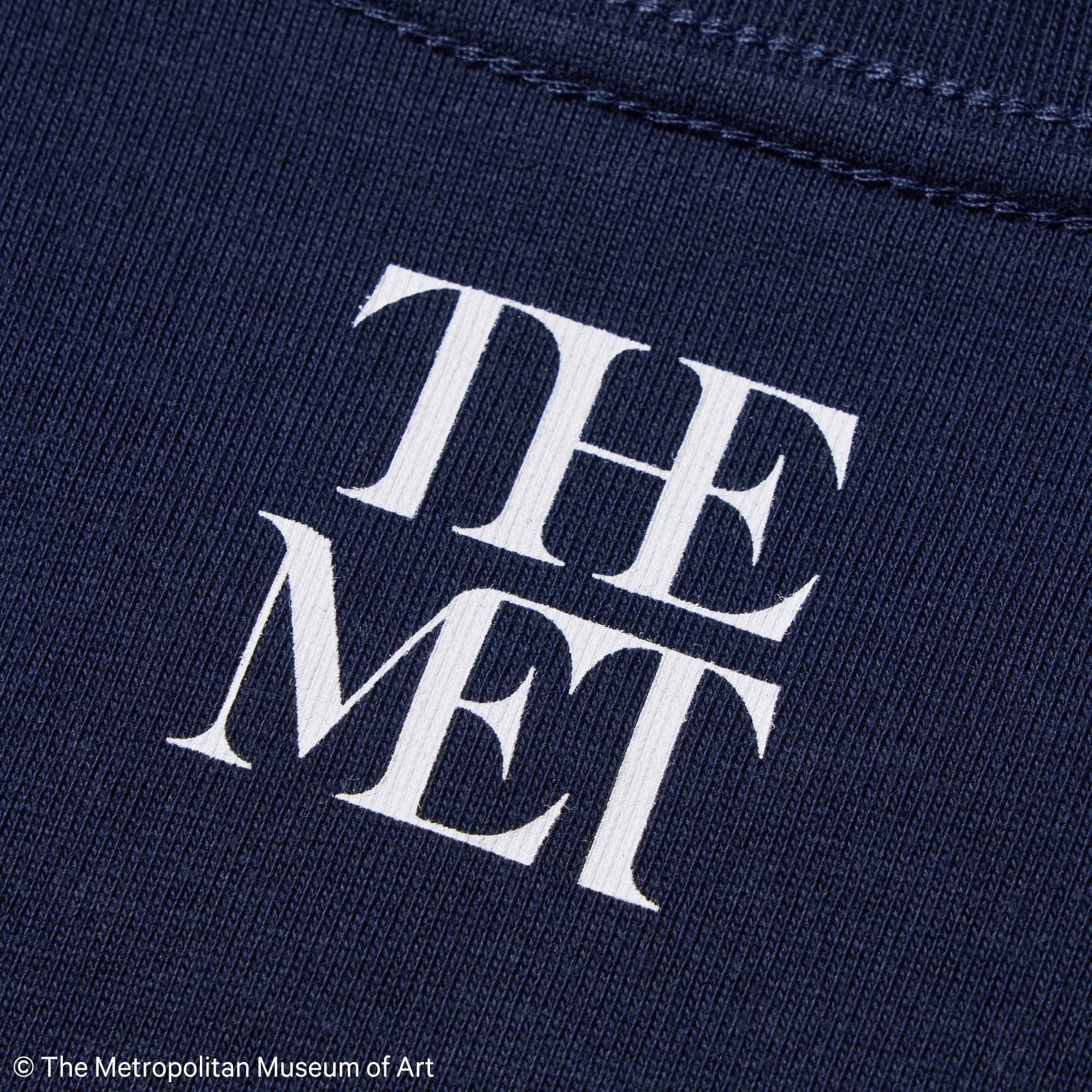 半袖 コットン Tシャツ The Met ミュージアム ネイビー レギュラーフィット 3