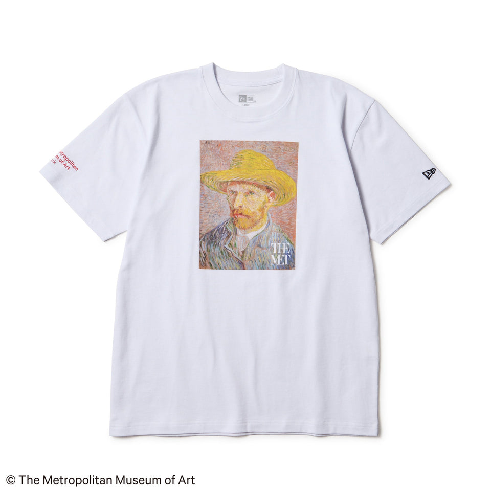 半袖 コットン Tシャツ The Met フィンセント・ファン・ゴッホ ホワイト レギュラーフィット - 14457274 - S | NEW ERA ニューエラ公式オンラインストア