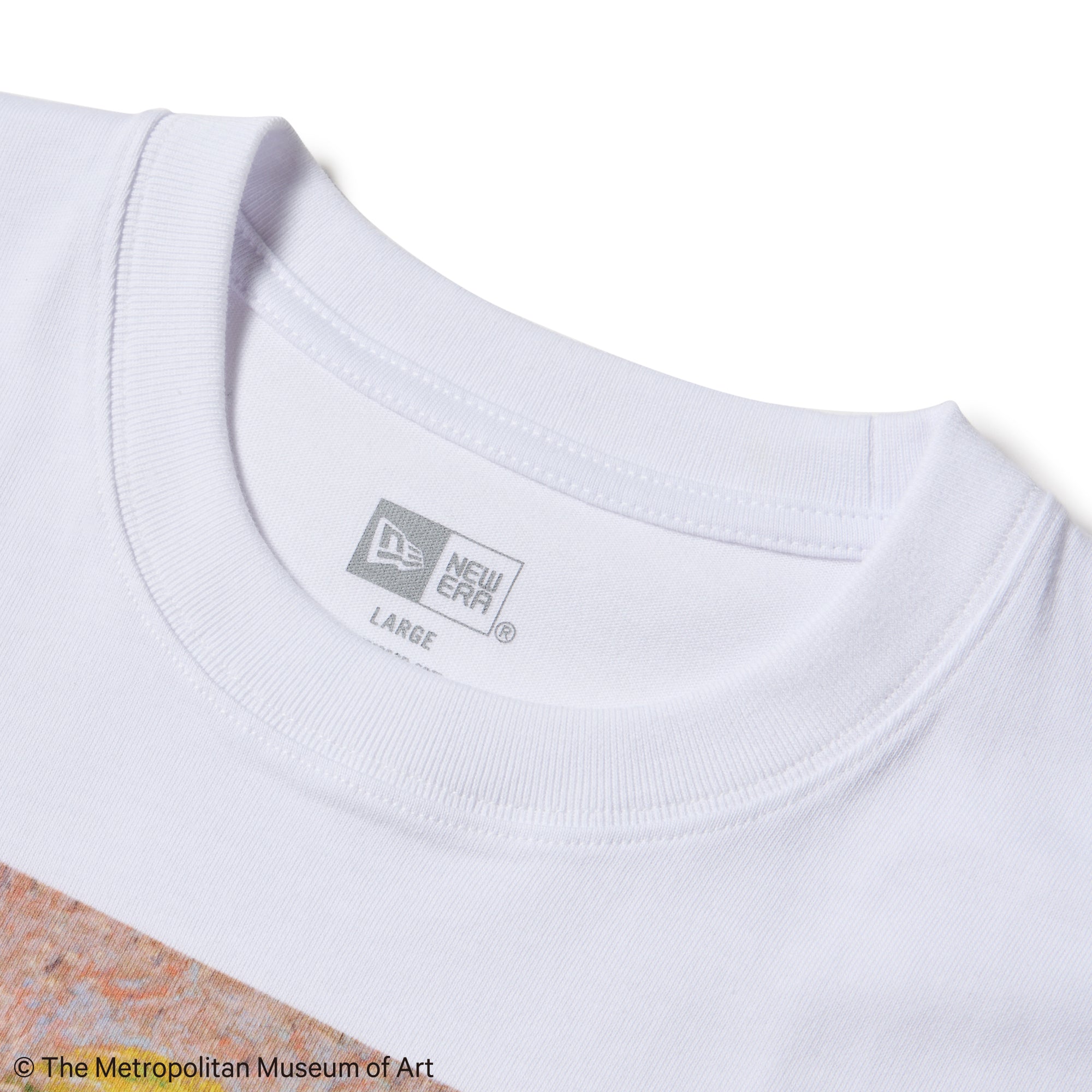 半袖 コットン Tシャツ The Met フィンセント・ファン・ゴッホ ホワイト レギュラーフィット 5