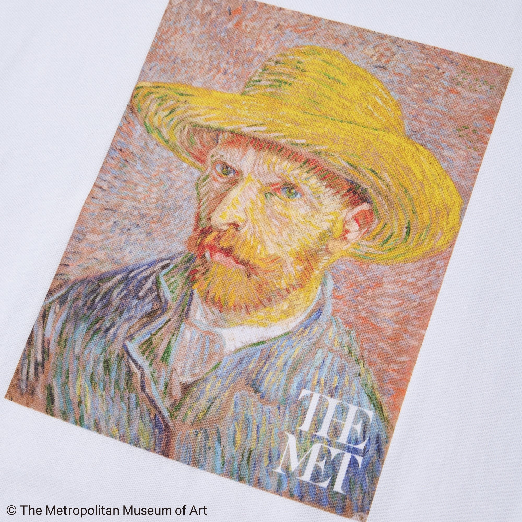 半袖 コットン Tシャツ The Met フィンセント・ファン・ゴッホ ホワイト レギュラーフィット 2