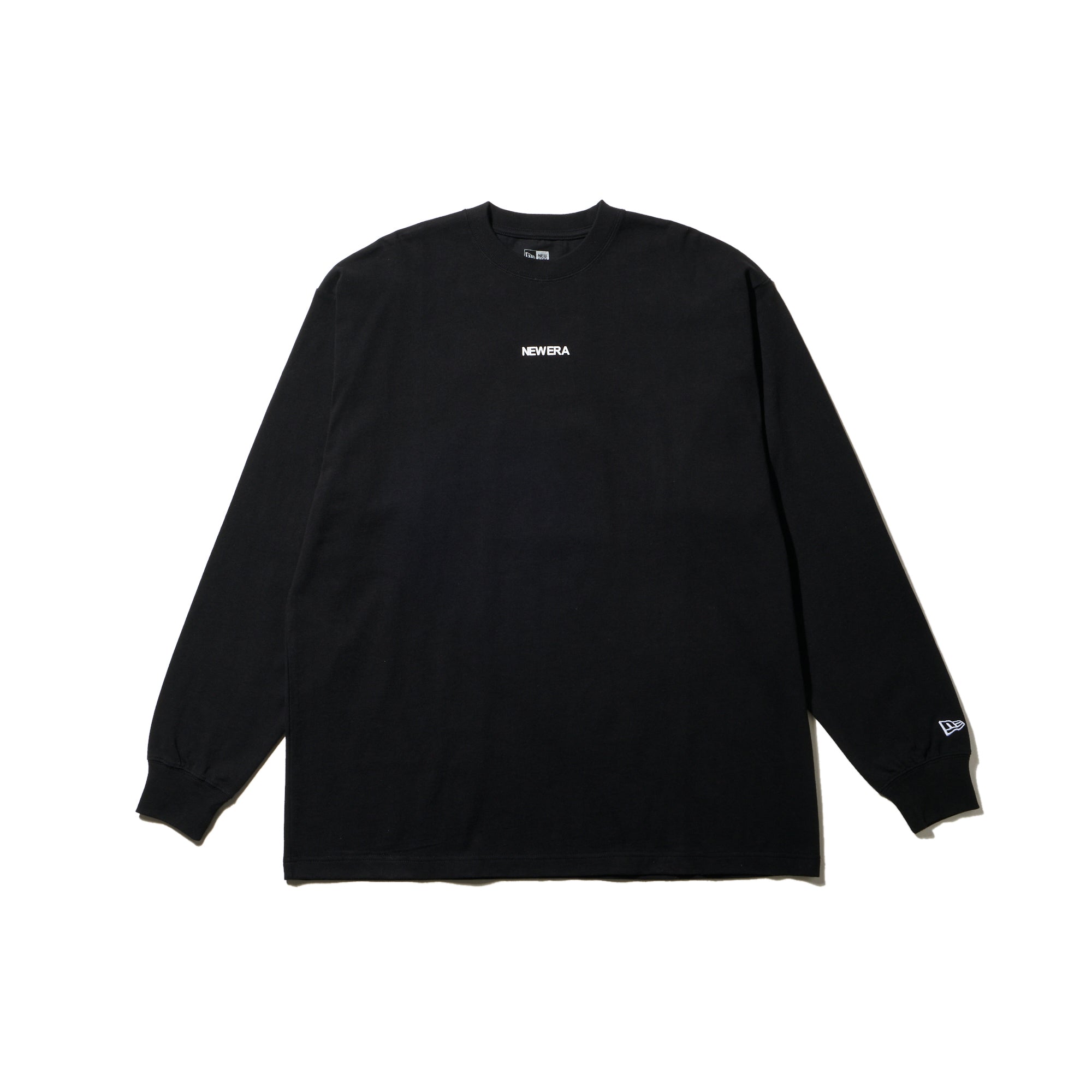 長袖 オーバーサイズド コットン Tシャツ The Origin ブラック 5