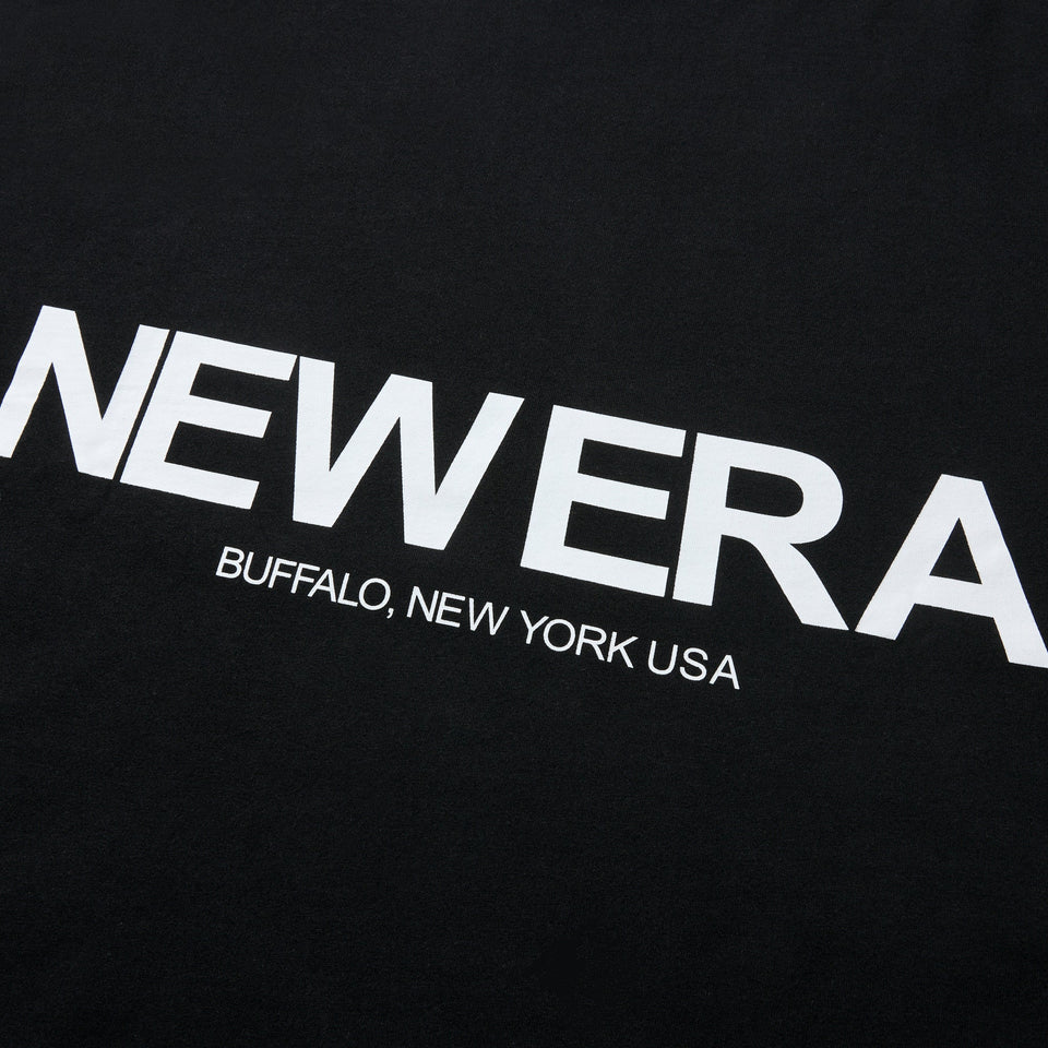 長袖 オーバーサイズド コットン Tシャツ The Origin ブラック - 14324697 - S | NEW ERA ニューエラ公式オンラインストア