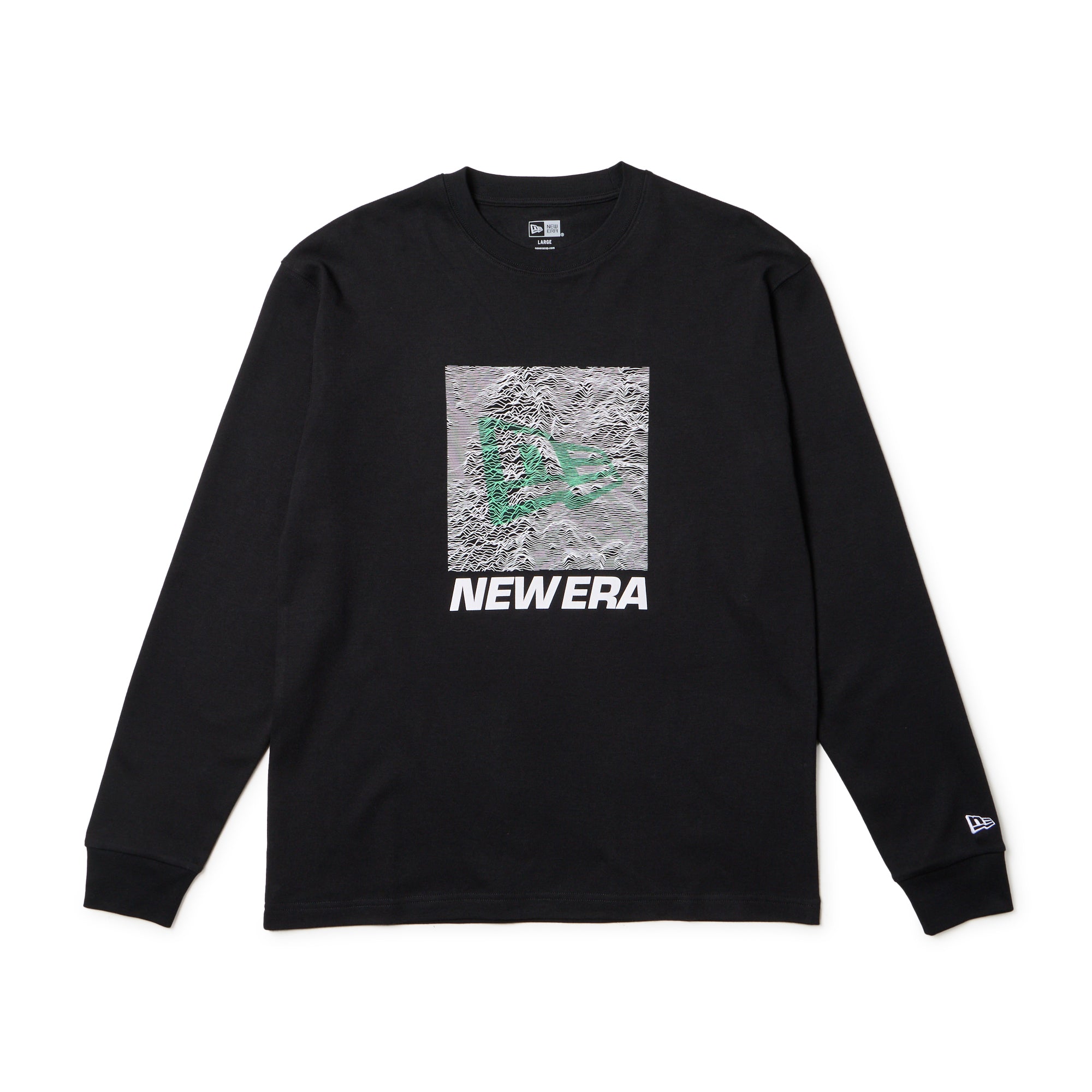 長袖 オーバーサイズド ウォーム Tシャツ Topographic Surface