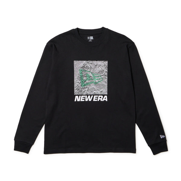 space tribe Geometric design Tシャツ 長袖 space tribe Geometric