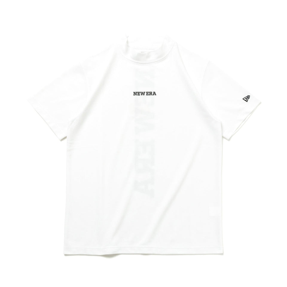 【ゴルフ】 半袖 鹿の子 ミッドネック Tシャツ Vertical Logo ホワイト - 14109047-S | NEW ERA ニューエラ公式オンラインストア