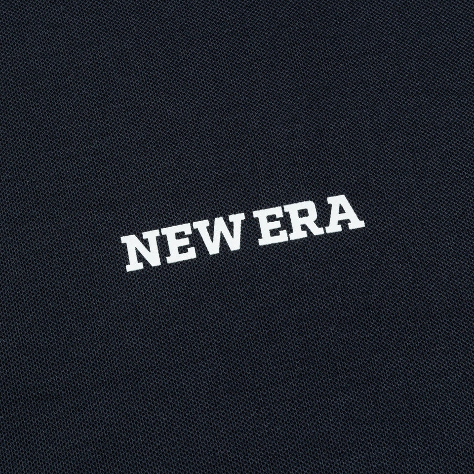 【ゴルフ】 半袖 鹿の子 ミッドネック Tシャツ Vertical Logo ネイビー - 14109048-S | NEW ERA ニューエラ公式オンラインストア
