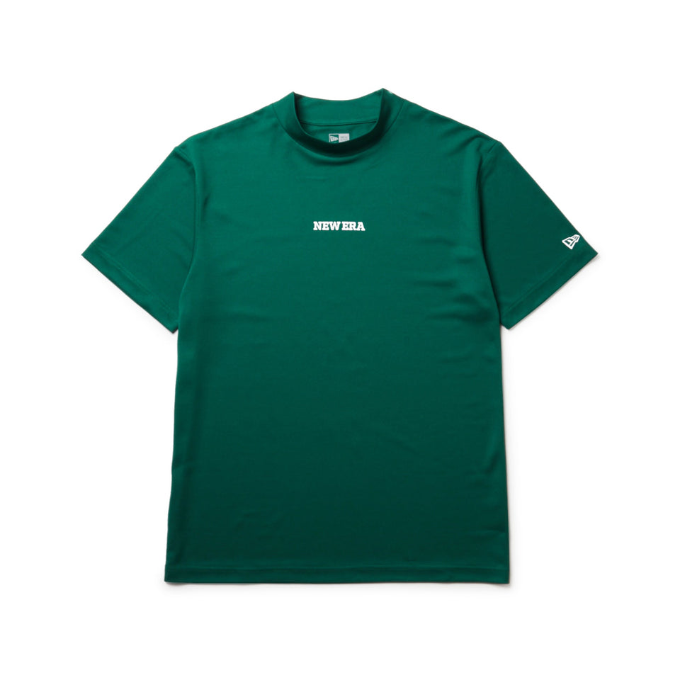 【ゴルフ】半袖 ミッドネック 鹿の子 Tシャツ Vertical Logo エメラルドグリーン - 14391495 - S | NEW ERA ニューエラ公式オンラインストア