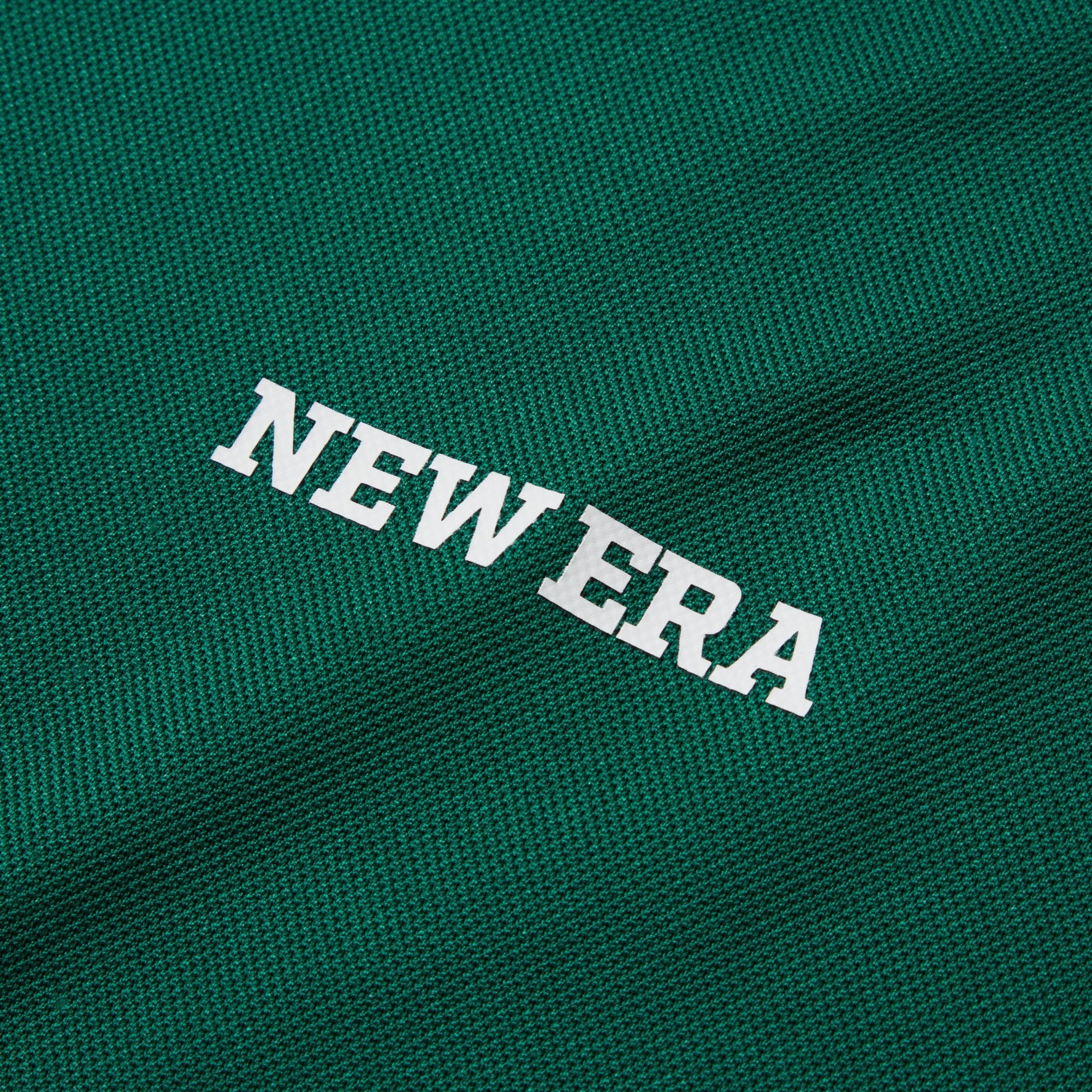 半袖 ミッドネック 鹿の子 Tシャツ Vertical Logo エメラルドグリーン | ゴルフ 4