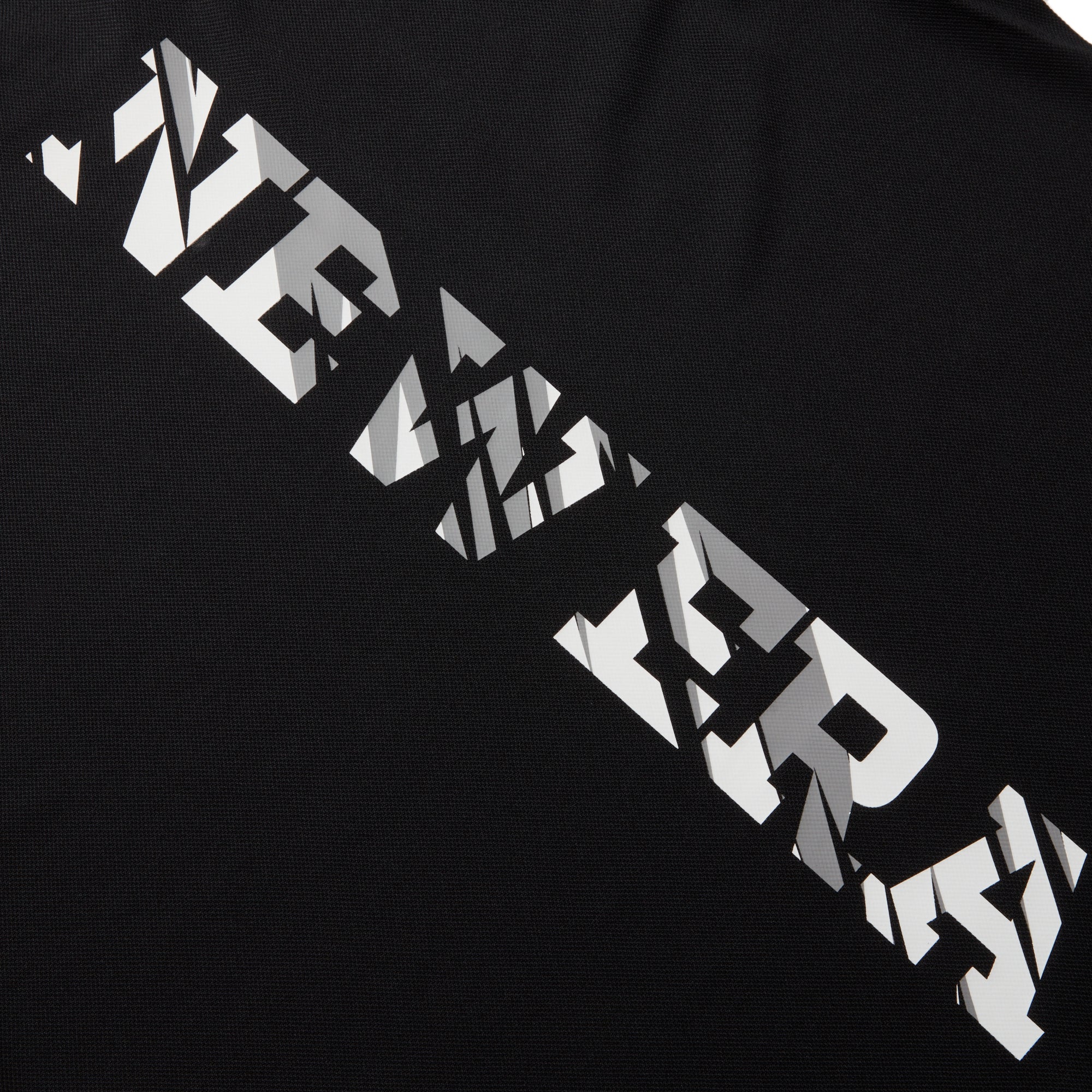 半袖 ミッドネック 鹿の子 Tシャツ Vertical Logo ブラック | ゴルフ 6