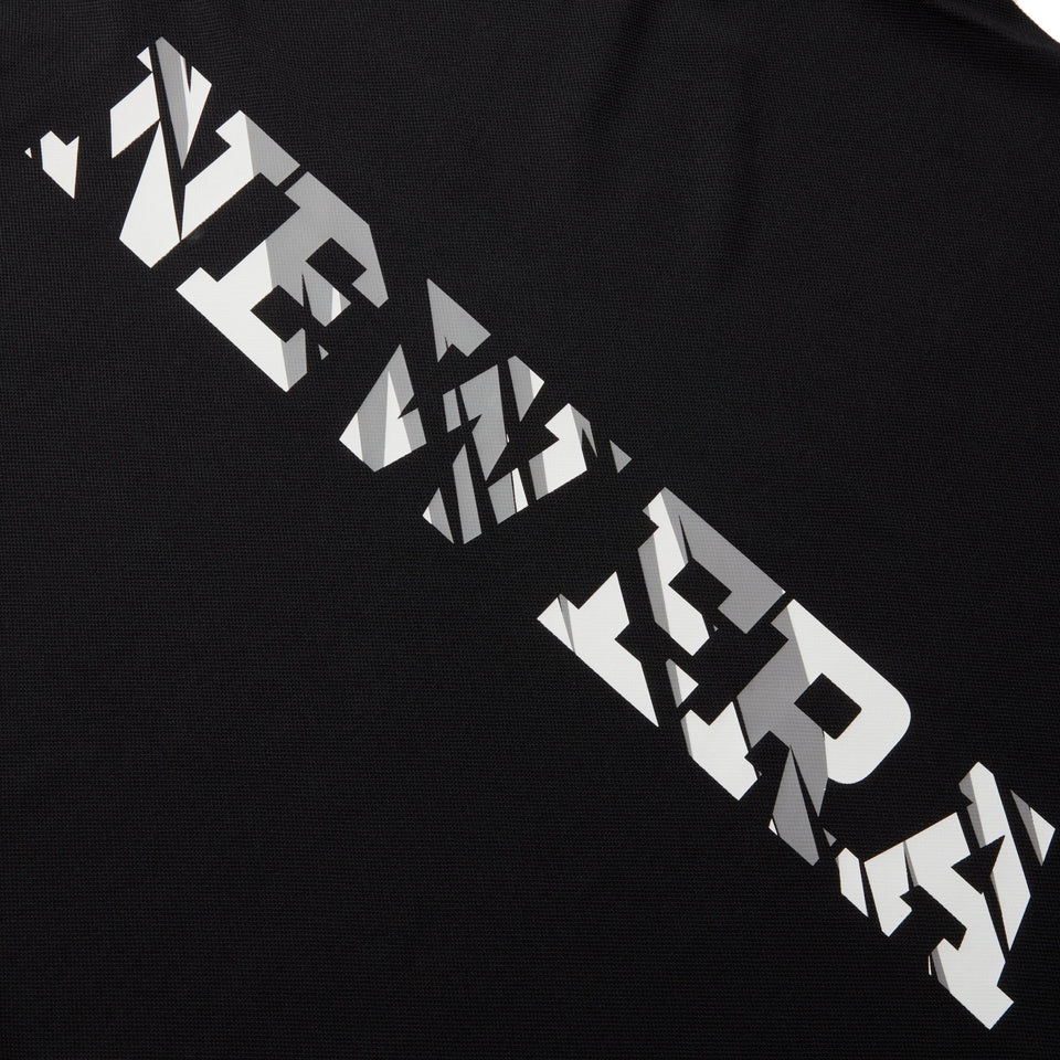 【ゴルフ】半袖 ミッドネック 鹿の子 Tシャツ Vertical Logo ブラック - 14391496 - S | NEW ERA ニューエラ公式オンラインストア