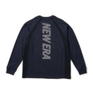 長袖 オーバーサイズド パフォーマンス Tシャツ Vertical Logo ネイビー | パフォーマンスアパレル - 14674828 - S | NEW ERA ニューエラ公式オンラインストア