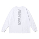 長袖 オーバーサイズド パフォーマンス Tシャツ Vertical Logo ホワイト | パフォーマンスアパレル - 14674829 - S | NEW ERA ニューエラ公式オンラインストア
