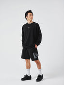 長袖 オーバーサイズド パフォーマンス Tシャツ Vertical Logo ブラック | パフォーマンスアパレル - 14674830 - S | NEW ERA ニューエラ公式オンラインストア