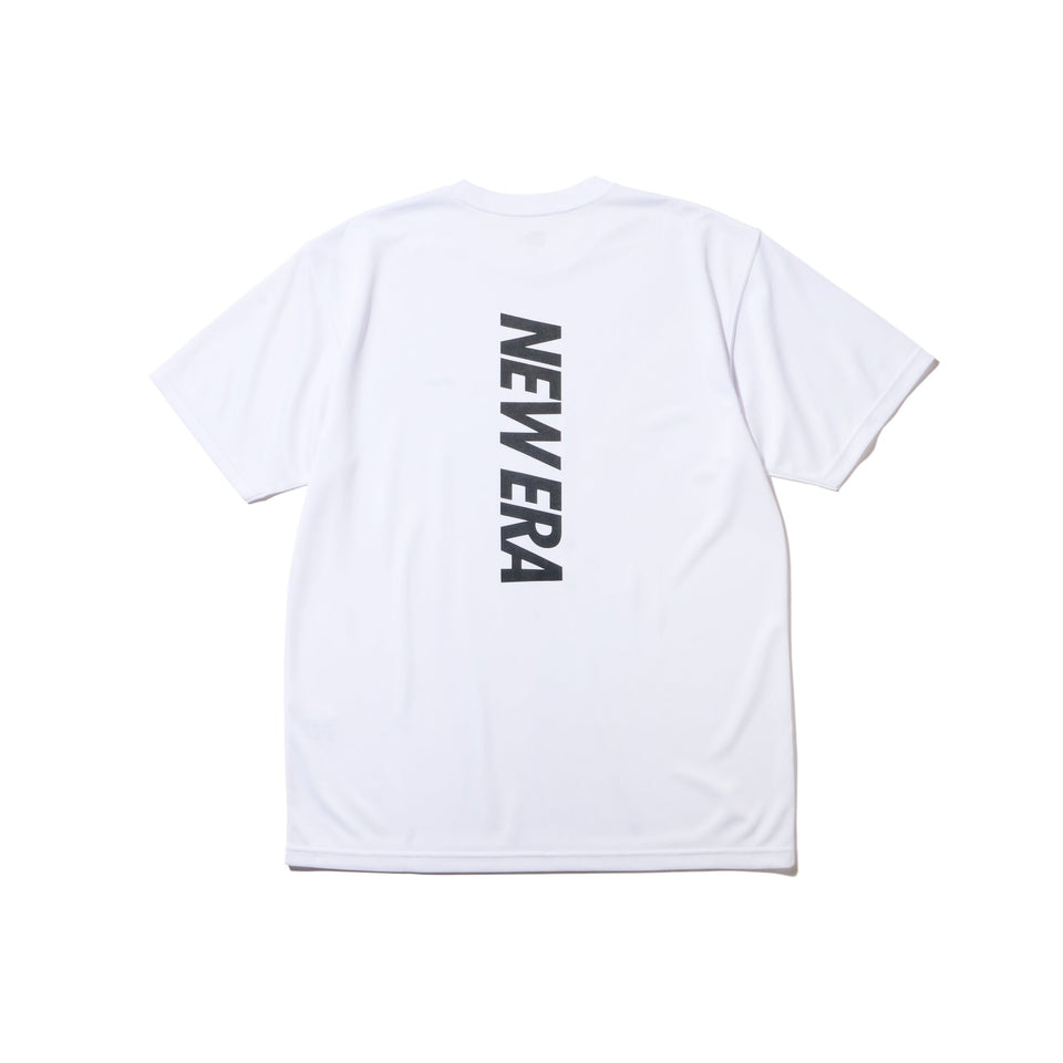 半袖 テック Tシャツ Vertical Logo ホワイト レギュラーフィット【 Performance Apparel 】 - 14312792 - S | NEW ERA ニューエラ公式オンラインストア