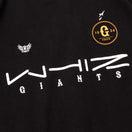 半袖 コットン Tシャツ WHIZLIMITED × 読売ジャイアンツ ブラック レギュラーフィット - 14378734 - S | NEW ERA ニューエラ公式オンラインストア