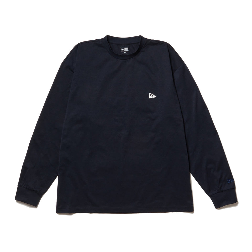 長袖 ユーティリティー オーバーサイズド Tシャツ Wordmark ネイビー
