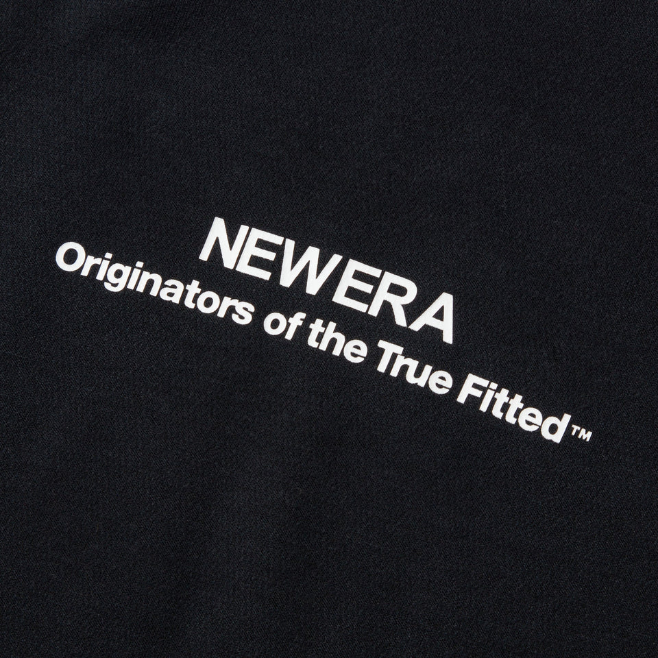 長袖 パフォーマンス Tシャツ Wordmark Logo ブラック レギュラーフィット - 14324675 - S | NEW ERA ニューエラ公式オンラインストア