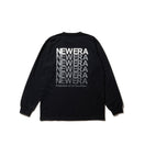 長袖 パフォーマンス Tシャツ Wordmark Logo ブラック レギュラーフィット - 14324675 - S | NEW ERA ニューエラ公式オンラインストア