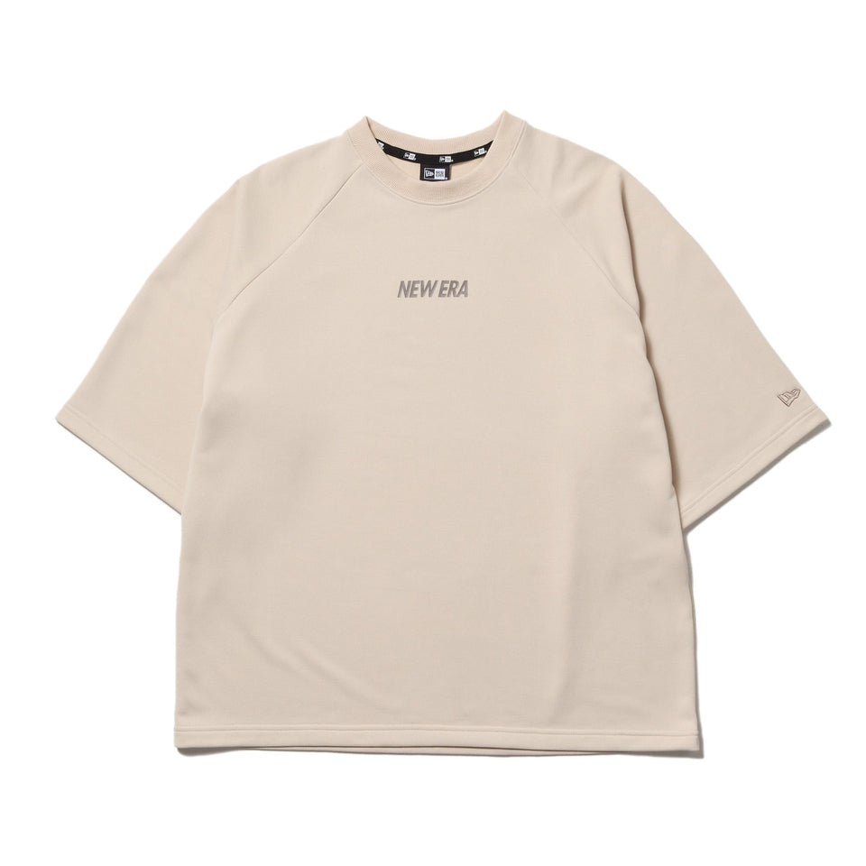 半袖 ドライスウェット Tシャツ Wordmark Logo サンドベージュ