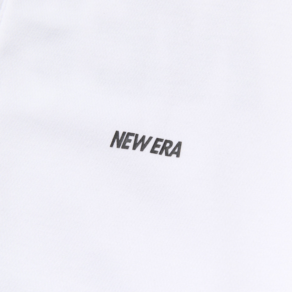 半袖 オーバーサイズド パフォーマンス ハーフジップ Tシャツ Wordmark ホワイト【Performance Apparel】 - 14410158 - S | NEW ERA ニューエラ公式オンラインストア