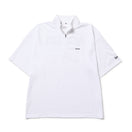 半袖 オーバーサイズド パフォーマンス ハーフジップ Tシャツ Wordmark ホワイト【Performance Apparel】 - 14410158 - S | NEW ERA ニューエラ公式オンラインストア
