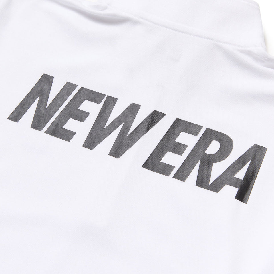 半袖 オーバーサイズド パフォーマンス ハーフジップ Tシャツ Wordmark ホワイト【Performance Apparel】 - 14410158 - S | NEW ERA ニューエラ公式オンラインストア