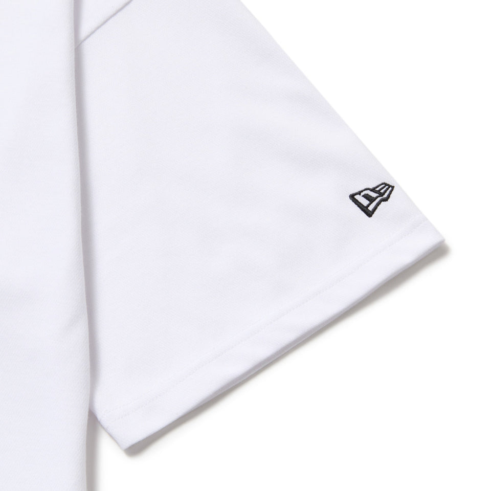 半袖 オーバーサイズド パフォーマンス ハーフジップ Tシャツ Wordmark ホワイト【Performance Apparel】 - 14410158 - S | NEW ERA ニューエラ公式オンラインストア