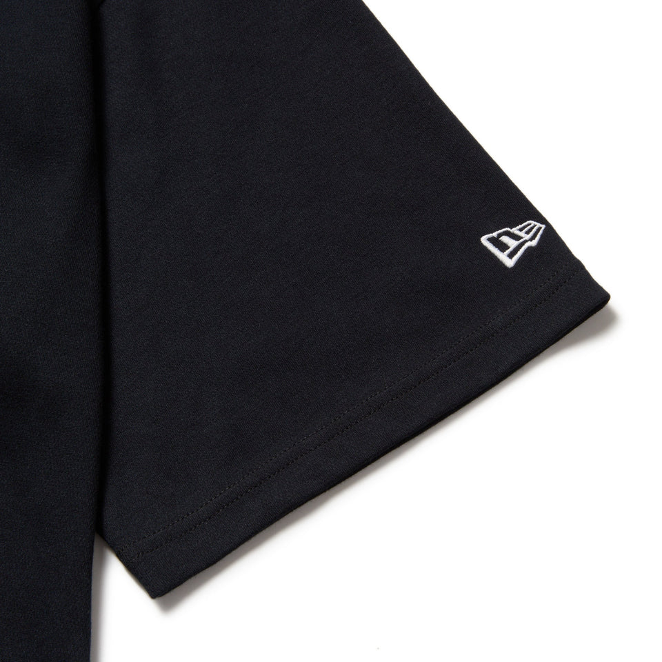半袖 オーバーサイズド パフォーマンス ハーフジップ Tシャツ Wordmark ブラック【Performance Apparel】 - 14410159 - S | NEW ERA ニューエラ公式オンラインストア