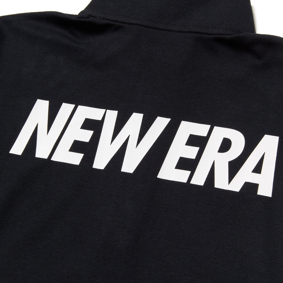 半袖 オーバーサイズド パフォーマンス ハーフジップ Tシャツ Wordmark ブラック【Performance Apparel】 - 14410159 - S | NEW ERA ニューエラ公式オンラインストア