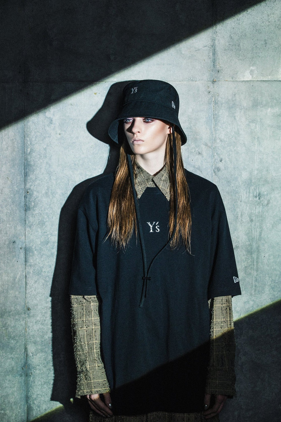 半袖 コットン Tシャツ Y's FW25 ブラック レギュラーフィット