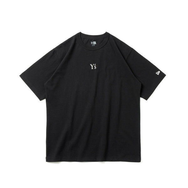 半袖 コットン Tシャツ Y's FW25 ブラック レギュラーフィット