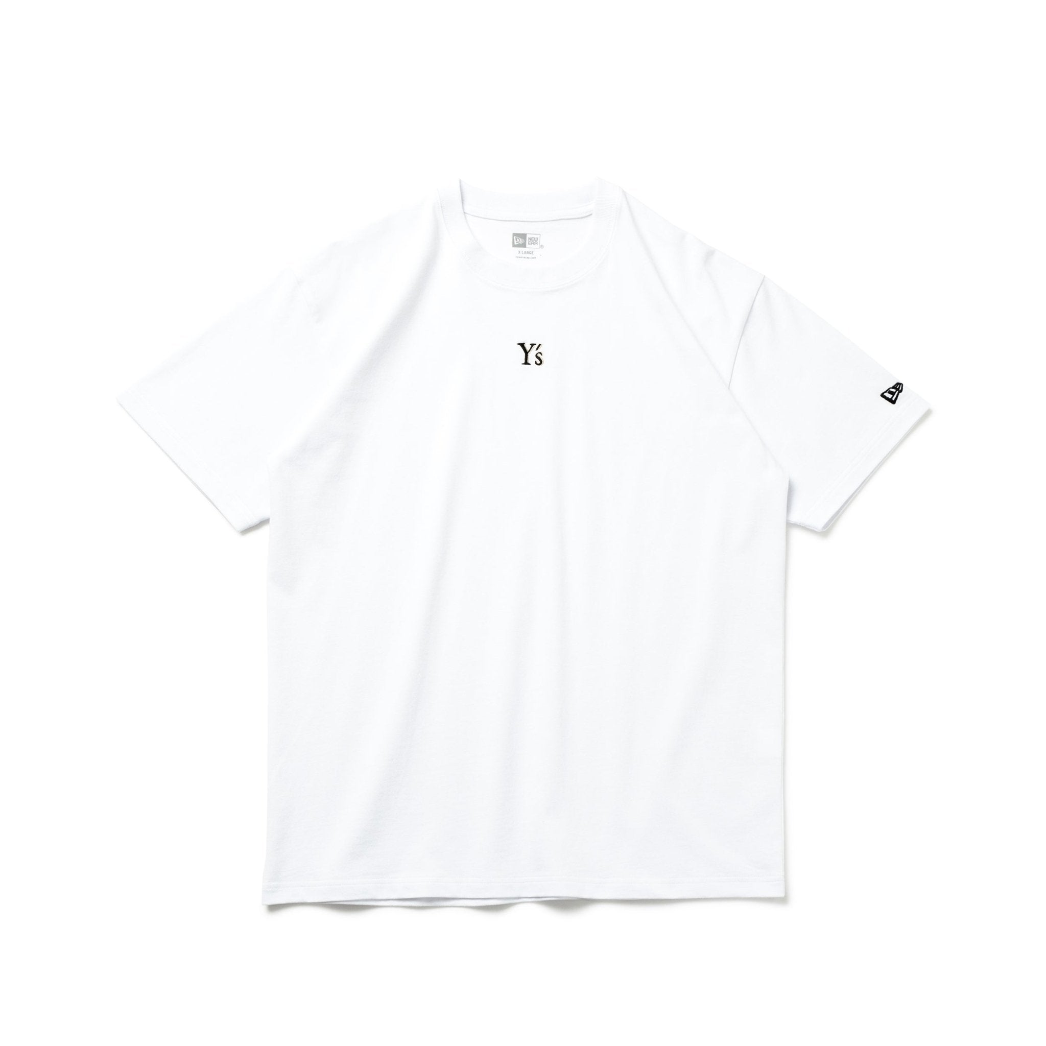半袖 コットン Tシャツ Y's SS25 ミニロゴ ホワイト レギュラー