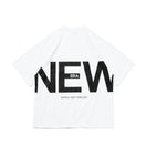 半袖 オーバーサイズド コットン Tシャツ Zoom Up Logo ホワイト - 14121846-S | NEW ERA ニューエラ公式オンラインストア