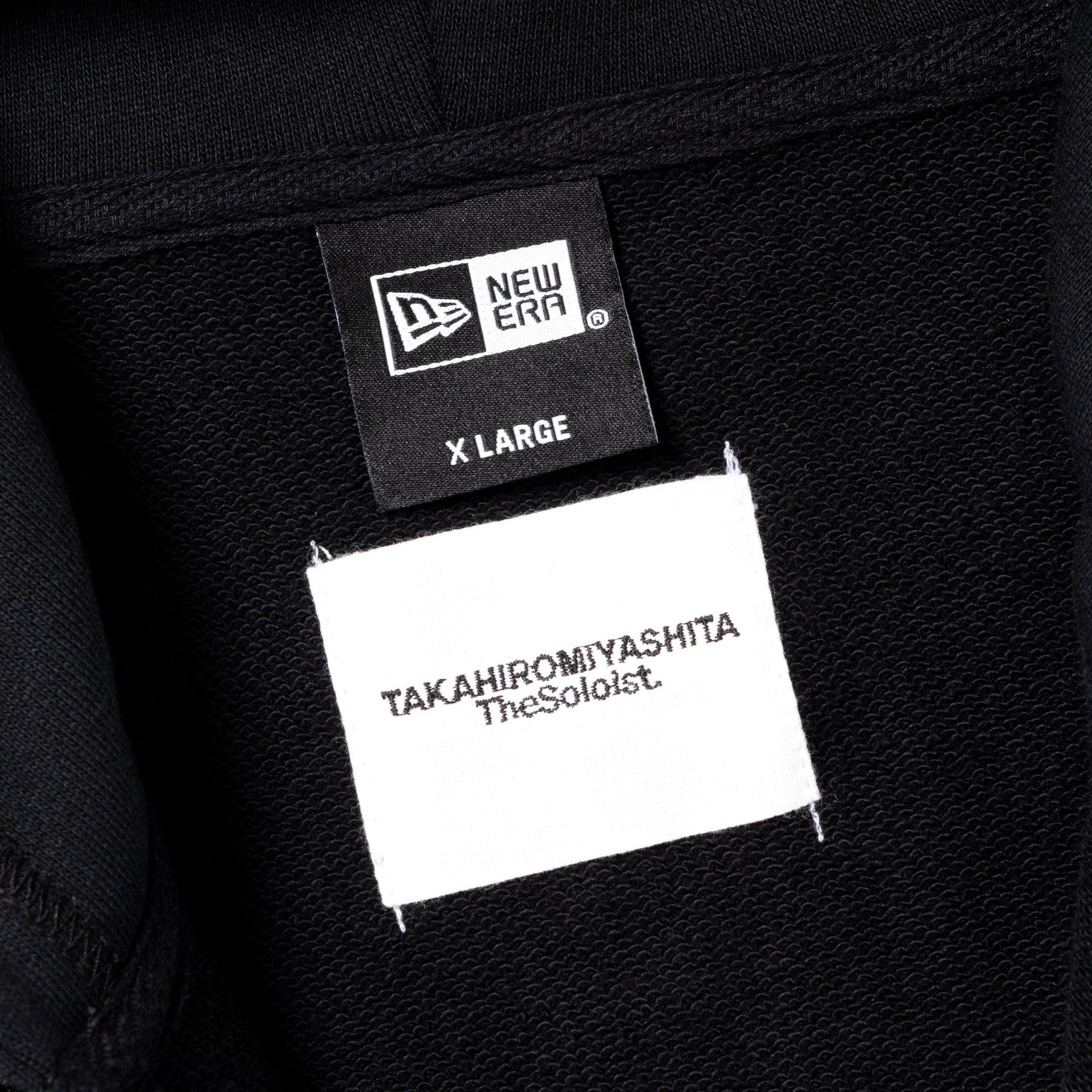 裏毛 スウェット フルジップフーディー TAKAHIROMIYASHITATheSoloist. SS25 ブラック 4