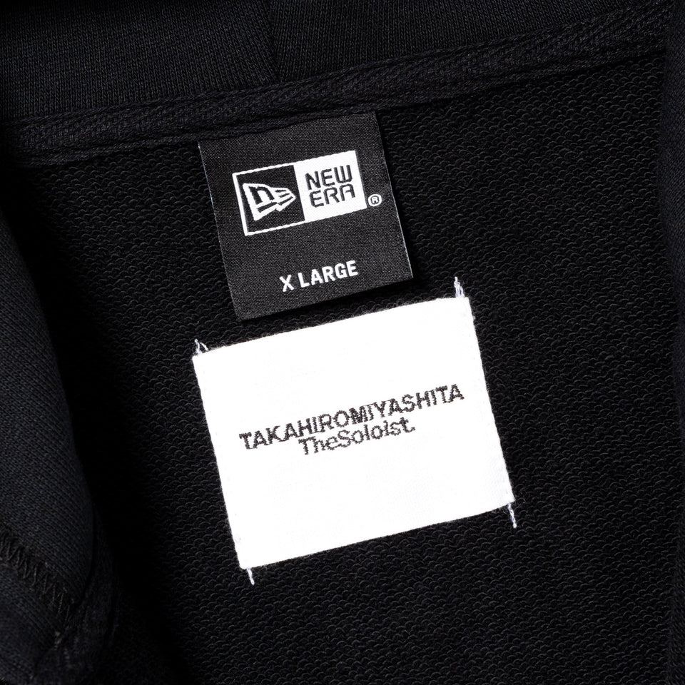 裏毛 スウェット フルジップフーディー TAKAHIROMIYASHITATheSoloist. SS25 ブラック - 14412740 - S | NEW ERA ニューエラ公式オンラインストア