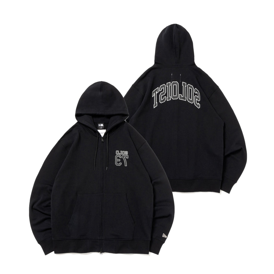 裏毛 スウェット フルジップフーディー TAKAHIROMIYASHITATheSoloist. SS25 ブラック - 14412740 - S | NEW ERA ニューエラ公式オンラインストア