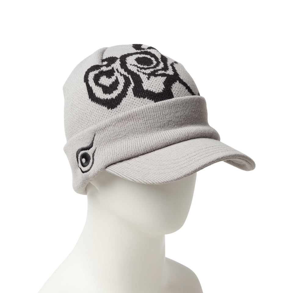 たろう バイザーニット TARO OKAMOTO 岡本太郎 ライトグレー | ゴルフ